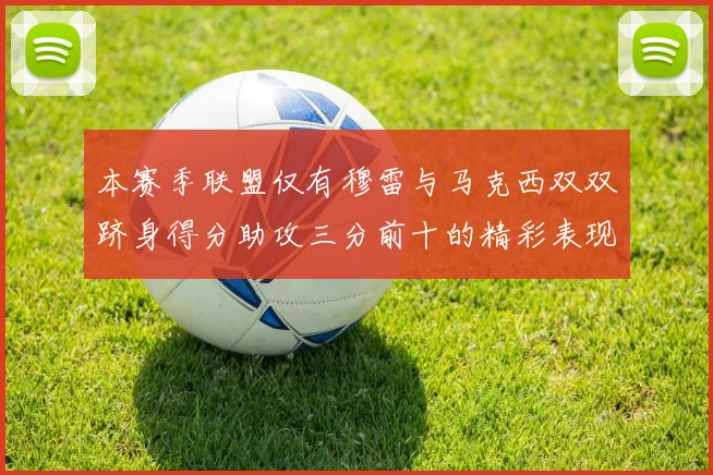 本赛季联盟仅有穆雷与马克西双双跻身得分助攻三分前十的精彩表现
